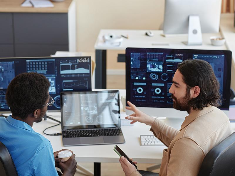 Ceety team collaborating on enterprise solutions